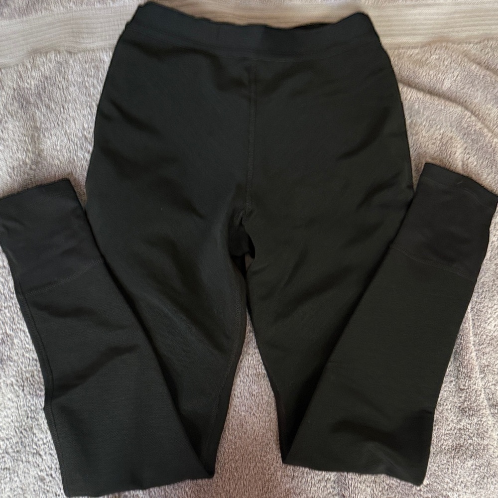 Elegant Black High-Rise Leggings
